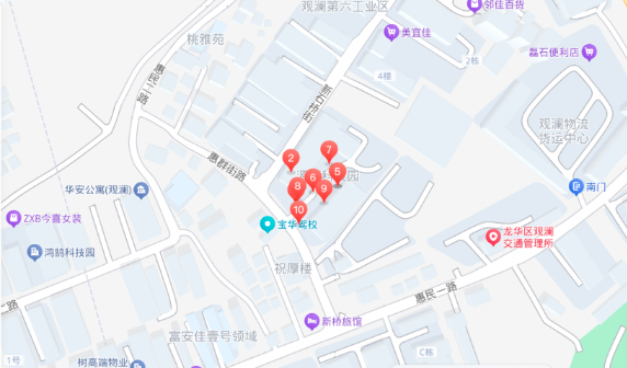 深圳市龙华区观澜街道桂花社区新石桥街南巷8号1栋502